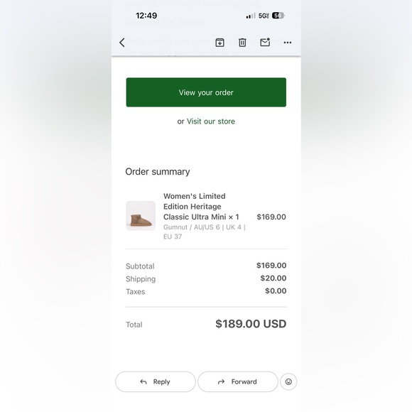 Australian made ugg - Picture 8 of 8